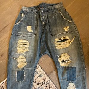 Magnolia Pearl French Army denim pants